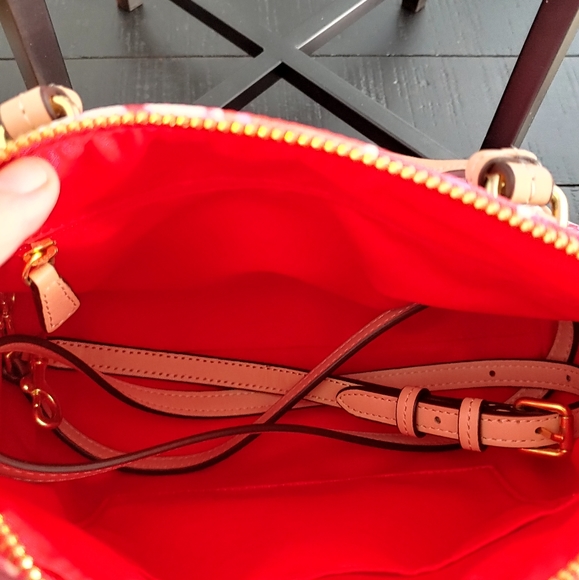 SOLD NWOT Coach Peyton Floral Bennett Mini Satchel - Picture 4 of 4